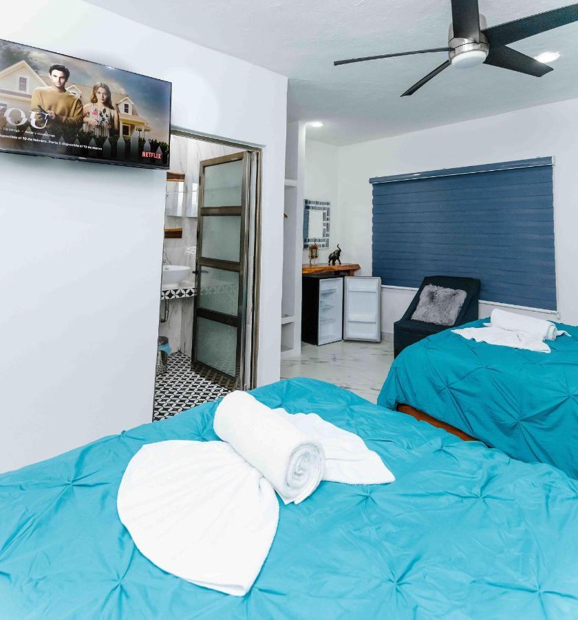 Hotel Naomi City Center Bacalar Bagian luar foto